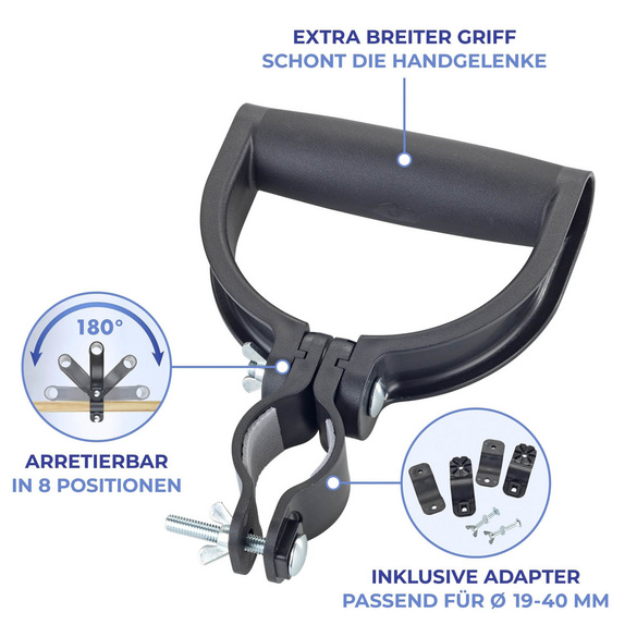 Universal-Griff 180° 2er Set MAXIMEX