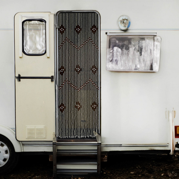 Vorhang Holzperlen 90×200 cm MAXIMEX