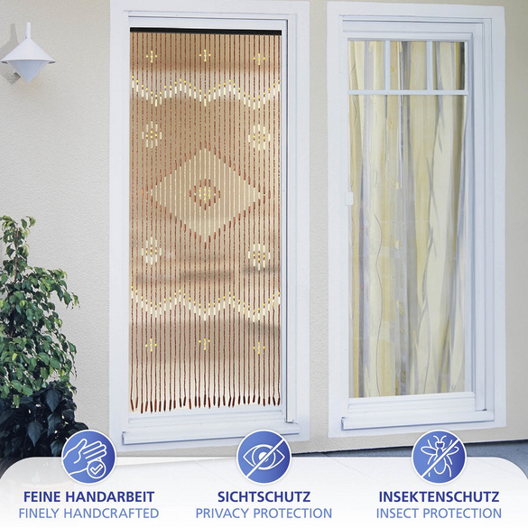 Bambusvorhang Rhombus 90×200 cm MAXIMEX