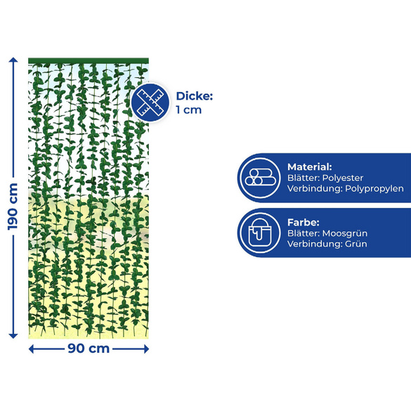 Blättervorhang Liane MAXIMEX