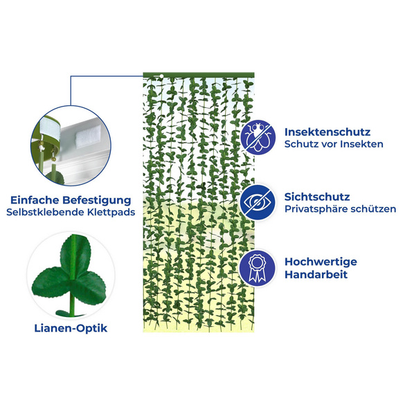 Blättervorhang Liane MAXIMEX