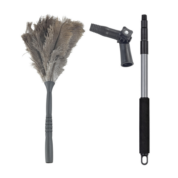 Straußenfeder-Staubwedel mit Stiel MAXIMEX