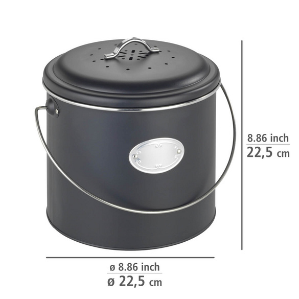 Komposteimer Nero 6 L WENKO