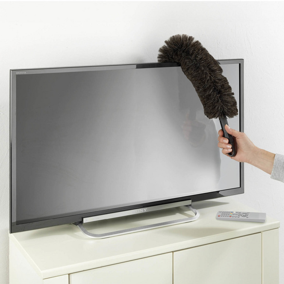 Ziegenhaar-Staubbesen mit Teleskopstiel MAXIMEX