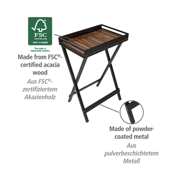 Beistelltisch mit Tablett Taba WENKO