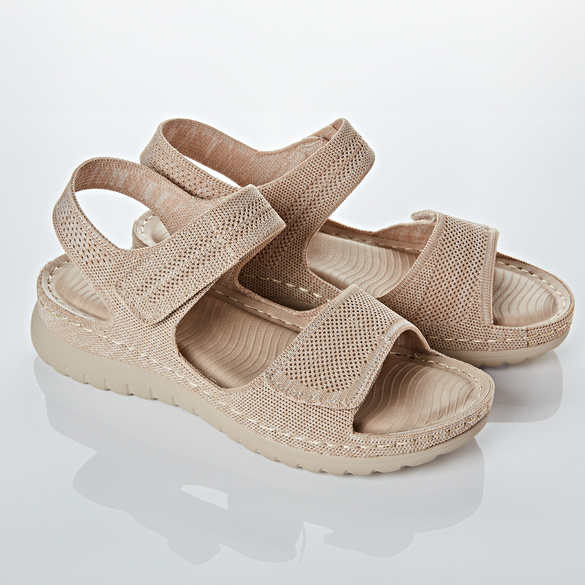 Sandale „Tami" beige