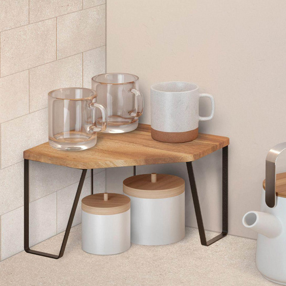 Eckregal „York Lava“ 1 Etage METALTEX