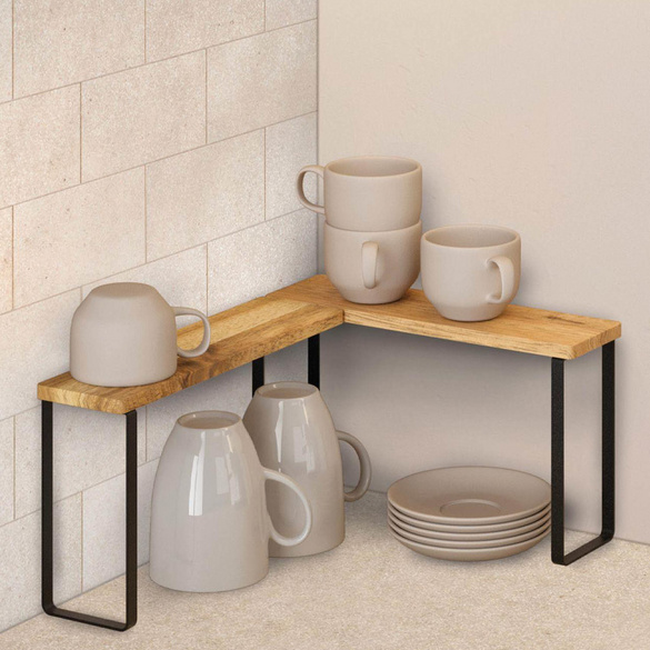 Gewürzregale „York Lava“ 1 Etage 2er-Set METALTEX