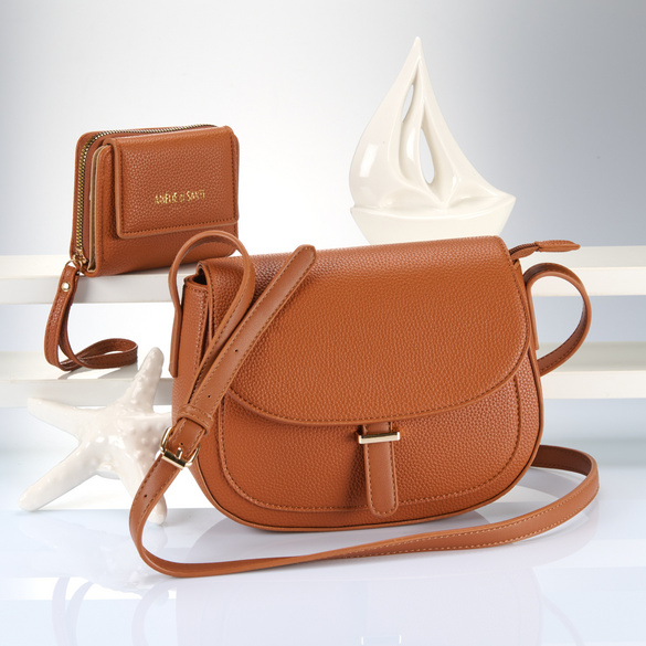Handtasche "Kora" cognac