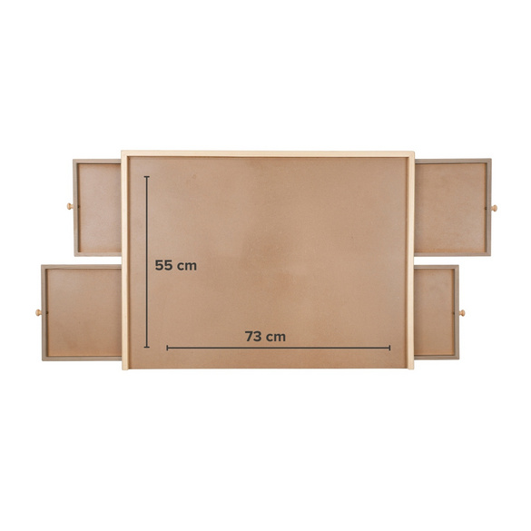 Puzzletisch mit 4 Schubladen für 1000 Teile