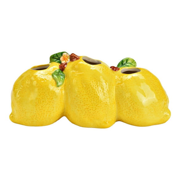 Vase Zitronen liegend aus Keramik