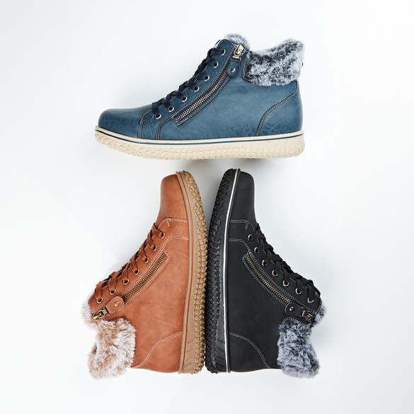 Komfort-Boots "Gloria" cognac