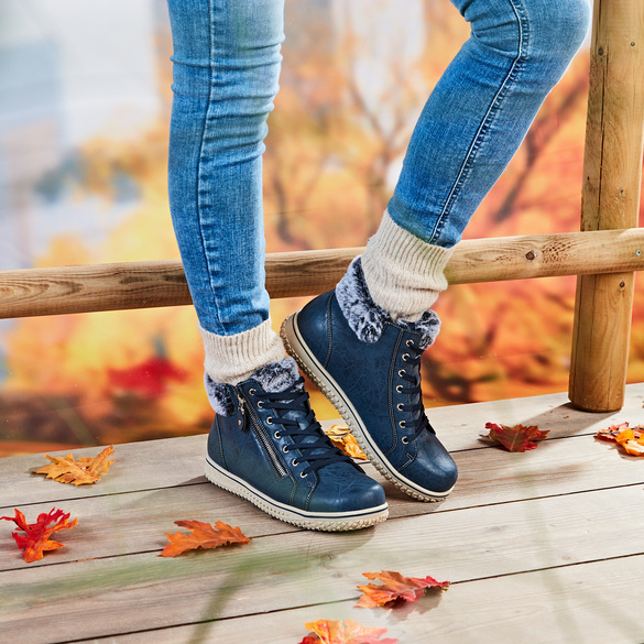 Komfort-Boots "Gloria" blau