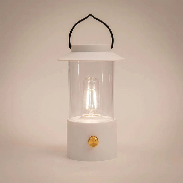 LED-Laterne Design B matt schwarz