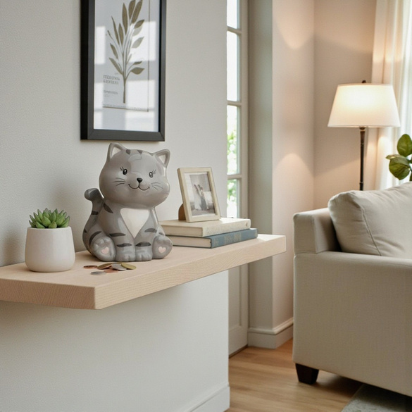 Spardose "Katze" aus Keramik