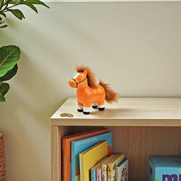 Spardose "Pferd" aus Keramik