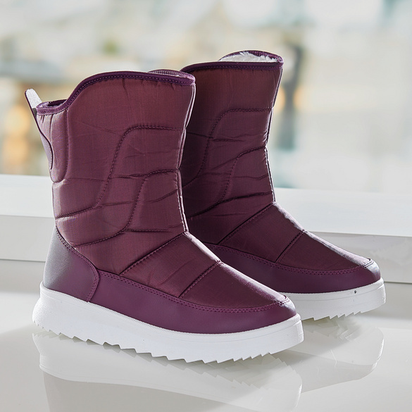 Snow-Boot "Irmi" aubergine