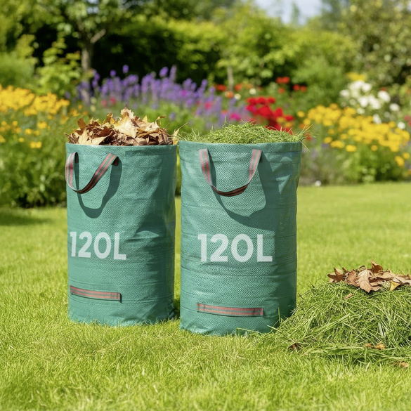 2er-Set Gartenabfallsäcke (je 120 l)