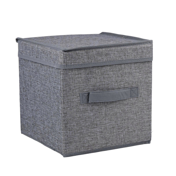 Aufbewahrungsboxen aus Filz faltbar 2er-Set