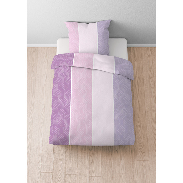 Castell Mikrofaser Seersucker Bettwäsche Dschungel hellgrün, 1x 135x200 cm + 1x 80x80 cm