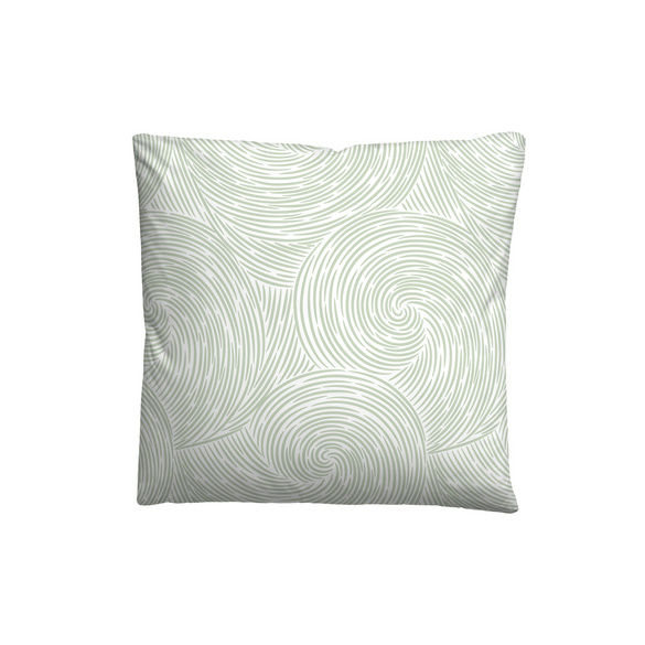 biberna Tencel Bettwäsche Strudel salbei, 1x 135x200 cm + 1x 80x80 cm