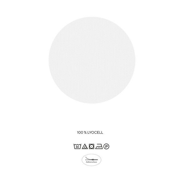 biberna Tencel Bettwäsche Schmetterlinge weiß, 1x 135x200 cm + 1x 80x80 cm