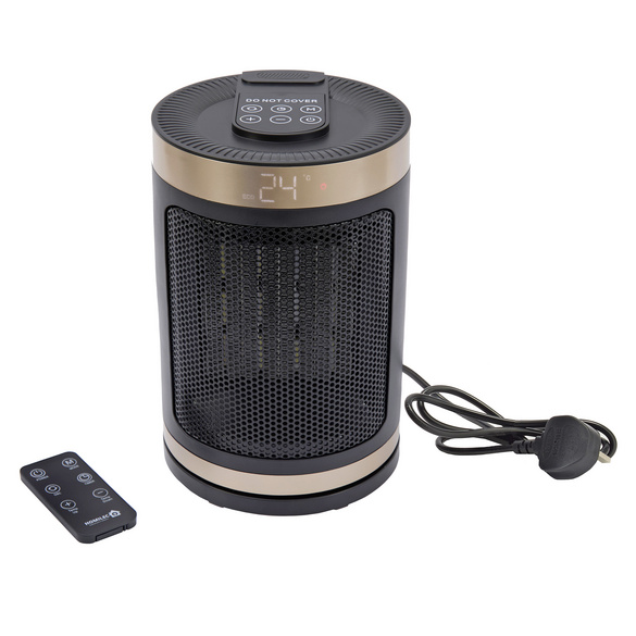 Keramikheizung 1500W mit Thermostat & Fernbedienung