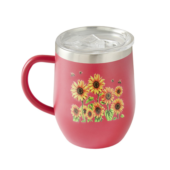 Thermo-Becher Blumendesign Basilico