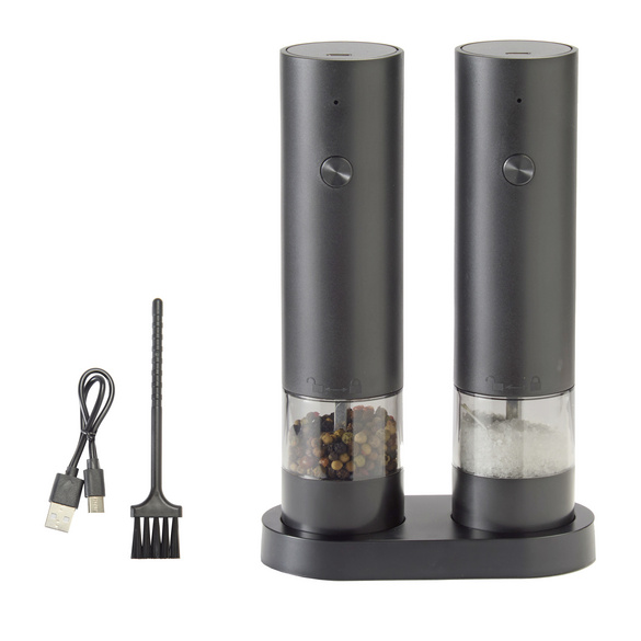 Elektrisches Salz- & Pfeffermühlen-Set Bacilico