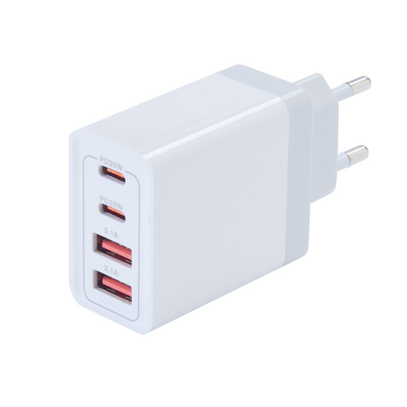USB-Schnell-Ladegerät 4 Anschlüsse
