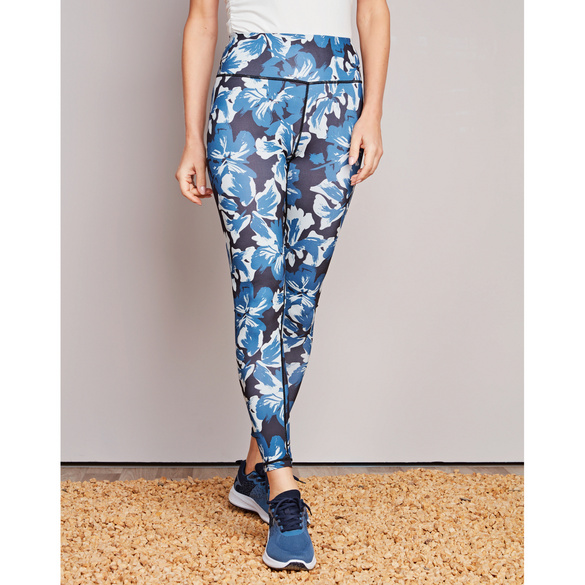 Leggings "Blüten" blau