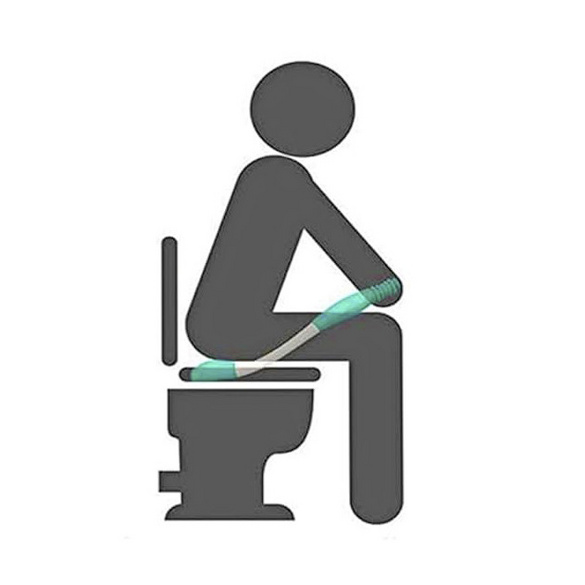 Komfort-Komfort Toilettenpapier-Greifhilfe