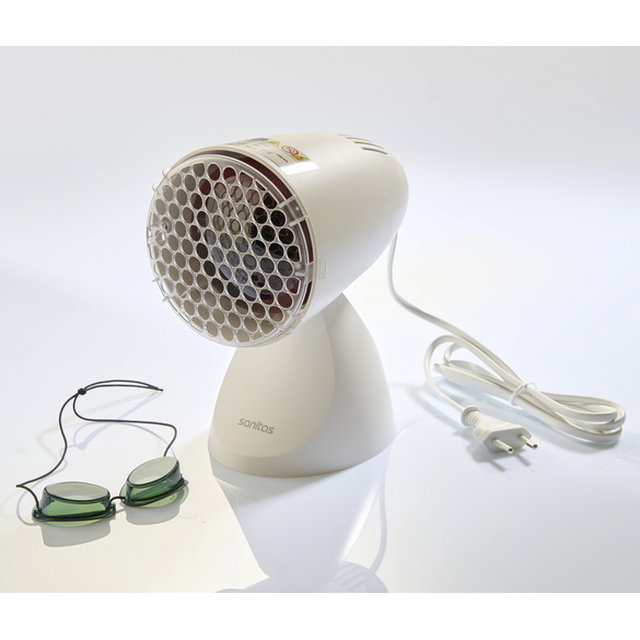 Infrarotlampe 150 Watt mit 5 Neigungswinkeln sanitas