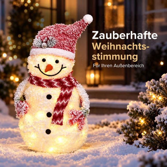 LED-Schneefrau „Mrs. Frosty“