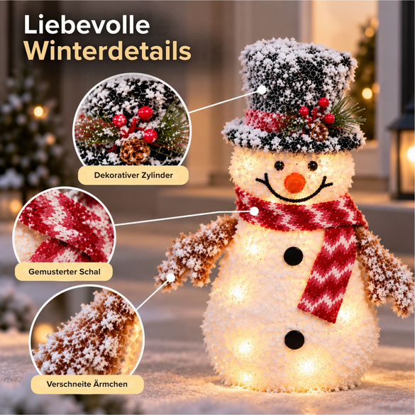 LED-Schneemann "Baby Frosty"
