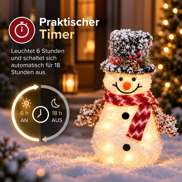 LED-Schneemann "Baby Frosty"