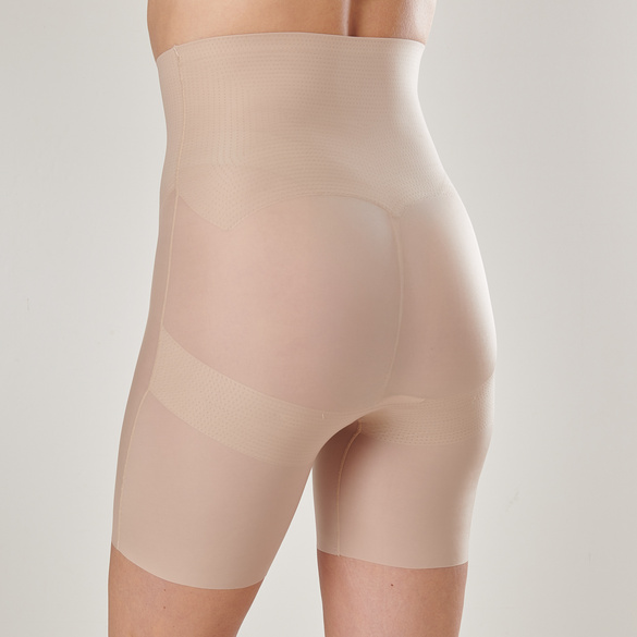 High-Waist-Panty mit Kühleffekt beige