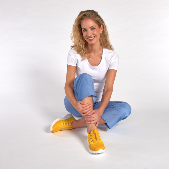 Sommer-Sneaker "Sunny" gelb