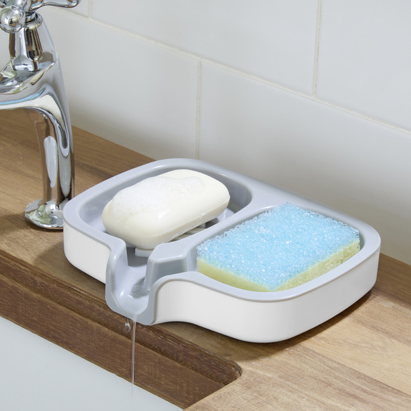 Seifen- & Schwammhalter 2-in-1