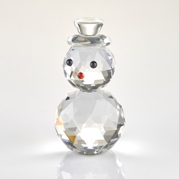 Glas-Miniatur "Schneemann"