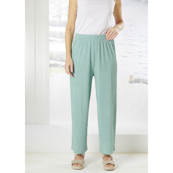 Sommerhose in Schlupfform salbei