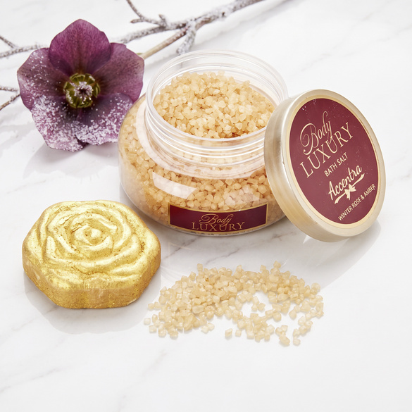Luxus-Badeset Winterrose 2-tlg.