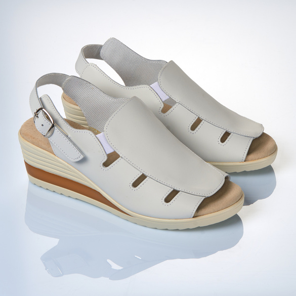 Sandale "Lisbeth" weiß