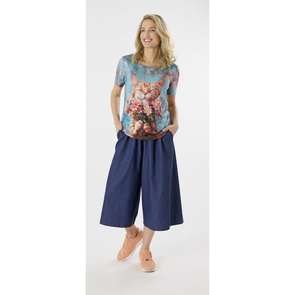 Hosenrock "Mara" jeansblau