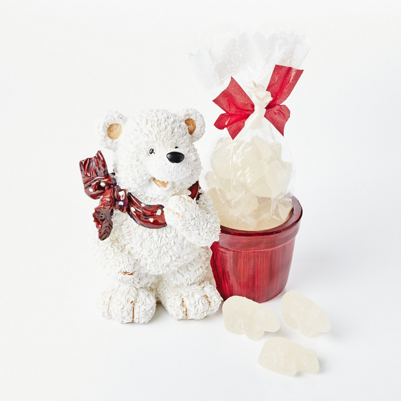 Eisbär mit Eisbären-Gelee-Konfekt 50g