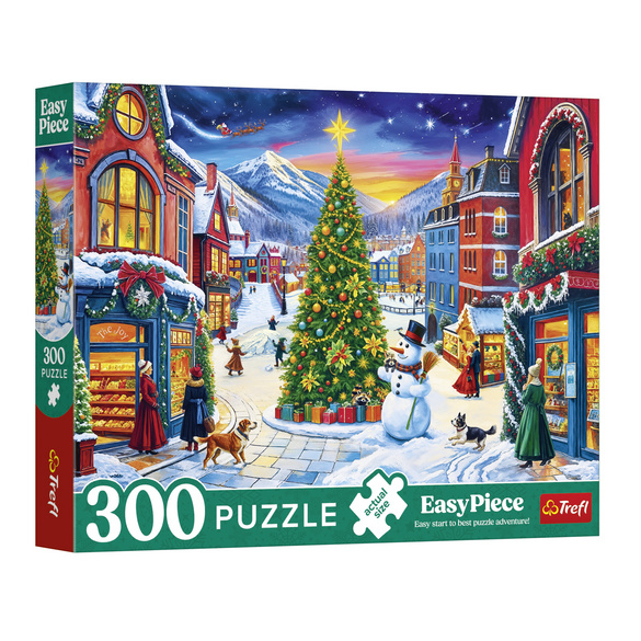 Puzzle 300 XXL-Teile Winterszene Trefl