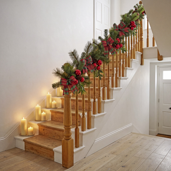 LED-Tannengirlande 120cm lang Eldo