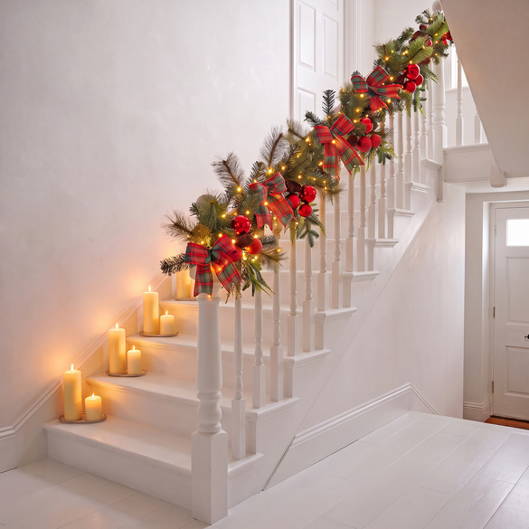 LED-Tannengirlande 120cm lang Eldo