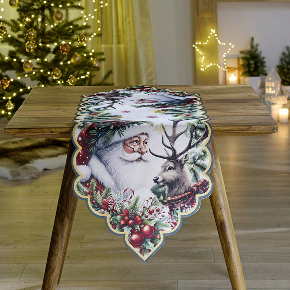 Tischläufer "Nikolaus" 40x120cm Eldo