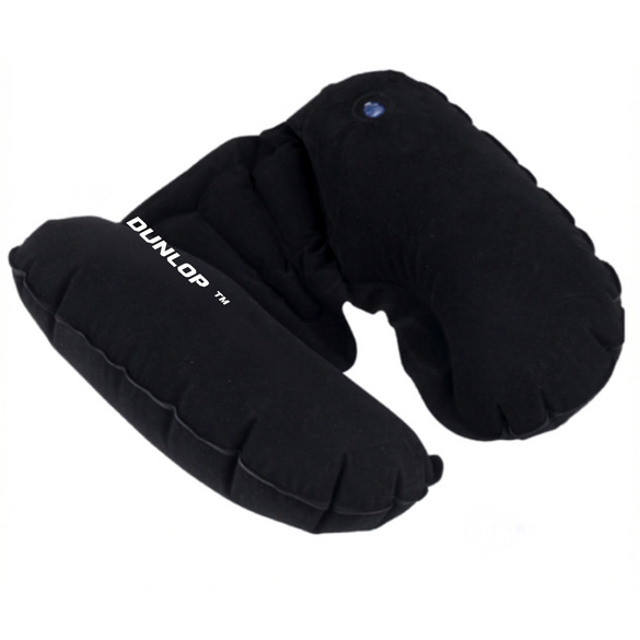 Aufblasbares Kopf- & Nackenkissen für Reisen Dunlop